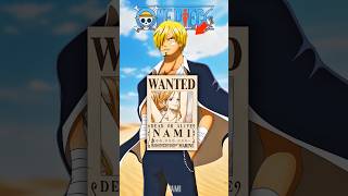 What if Sanji was a bounty hunter | one piece