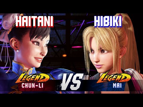 SF6 ▰ HAITANI (Chun-Li) vs HIBIKI (Mai) ▰ High Level Gameplay