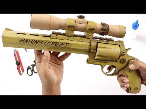 Raging Power Shots - Next Level DIY Cardboard Blaster!