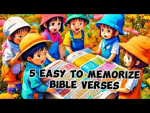 Short Bible Verses For Kids| Easy To Memorize Bible verses For Kids.