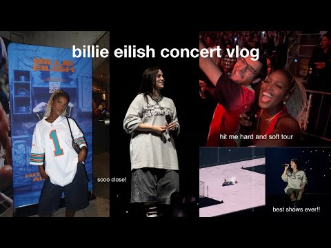 HIT ME HARD AND SOFT TOUR TORONTO ♡ BILLIE EILISH CONCERT VLOG *i went to BOTH nights*