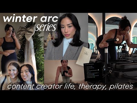 winter arc series | staying focused without burnout vlog