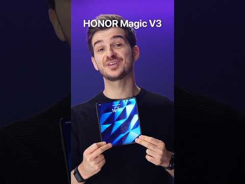 HONOR Magic V3 - The World’s THINNEST Foldable!