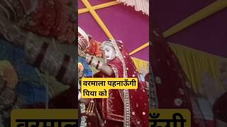 varmala panaungi piya ke rang#varmalasong#varmalavideo#viral#shortsfeed