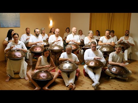 20 HANDPANS 😱 | Handpan Choir & Malte Marten