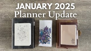 Planner  & Journal Update // January 2025 // Which planners and journals are working for me?