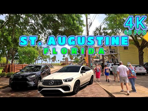 St. Augustine Quick Drive, Florida USA 4K-UHD