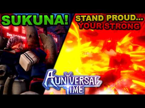 Becoming Ryomen Sukuna (The King Of Curses) In Roblox A Universal Time... Here's What Happened!