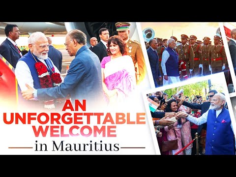 India-Mauritius friendship shines as PM Modi arrives