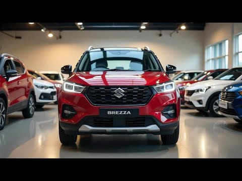 🚗🔥 2025 Maruti Suzuki Brezza – Bold Design, Smart Tech & Powerful Performance! ✨🔝