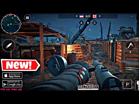 The WW1 FPS That Feels Like Battlefield on Mobile | Weltkrieg 1 Firestorm