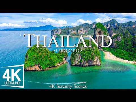 Thailand 4K - Discovering Tropical Beaches, Golden Temples of Southeast Asia's Land of Smiles