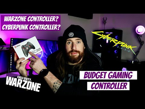 BEST Budget Gaming controller - Warzone? Cyberpunk? MSI FORCE GC30