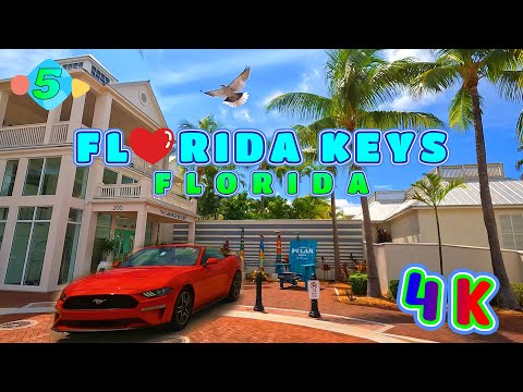 Florida Keys Drive Part 5/5, Florida USA 4K - UHD