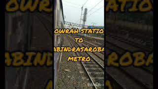 #Howrwh Station to Rabindrasarobor Metro Station#