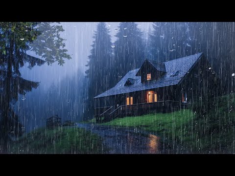 Heavy Rain To Sleep Immediately - Let The Sound Of Rain Wash Away Your Sadness Tonight - ASMR