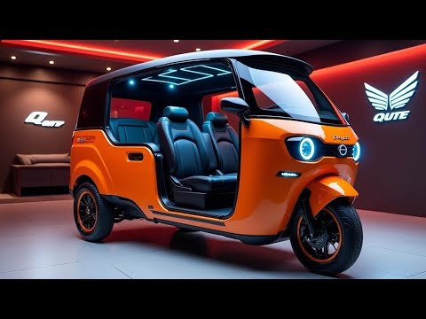 "2025 Bajaj Qute Auto Rickshaw – Mileage, Features & Price | Compact Urban Transport Redefined!"