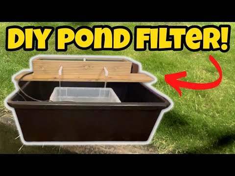 EASY *diy* POND FILTER // build