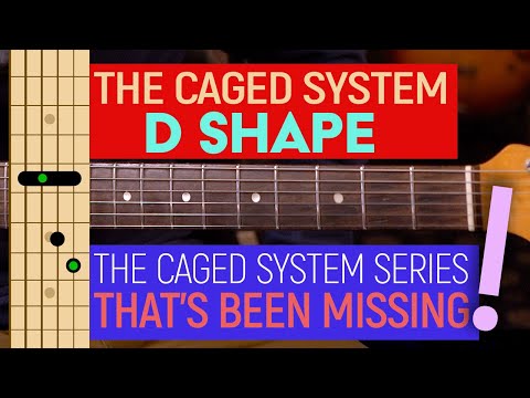 Part 5 - The CAGED System Series - The D Shape - Plus a lead that demonstrates how to use - EP560