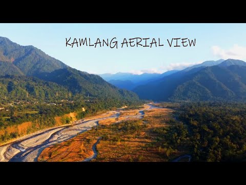 Exploring Kamlang: Stunning Aerial View of Arunachal Pradesh's  #kamlang #arunachalpradesh #djidrone