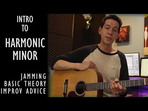 Getting Started with Harmonic Minor-Leads and Jamming [GUITAR LESSON / MUSIC THEORY]