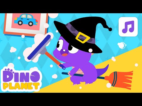 Clean up song | ✨🌟 Clean up the room | Dino Cartoon Class