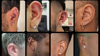 Latest Gold Men Earrings Designs Ideas | Trendy & Stylish Gold Earrings for Men