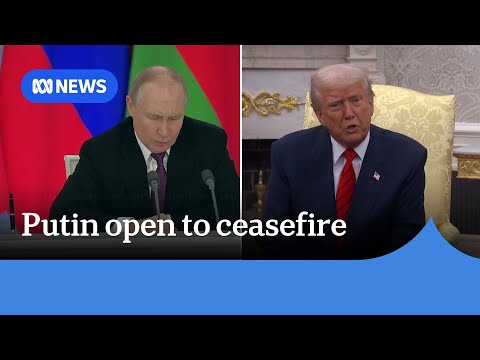 Trump hopes to meet Putin after Russian President backs Ukraine ceasefire | ABC NEWS