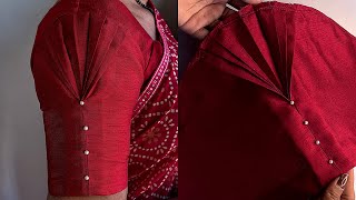 Trending sleeve design cutting and stitching| blouse sleeves design| बाजू का डिजाइन sleeves design|