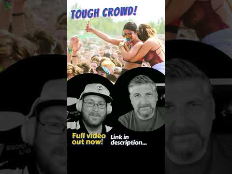 Tough Crowd! Check out episode 64 of The Tuesday Show with CJ and Ted... #Shorts