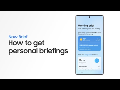 How To Use Now Brief | Galaxy S25 AI | Samsung UK