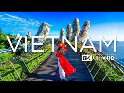 Discover Vietnam 8K UHD - Breathtaking Mountains, Hidden Waterfalls & Peaceful River Views