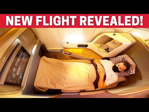 FIRST FLIGHT: Singapore Airlines NEW Business Class Route *Inaugural*