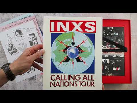 New INXS Book unboxing! Calling All Nations - A Fan History of INXS. Deluxe and Signed Super Deluxe