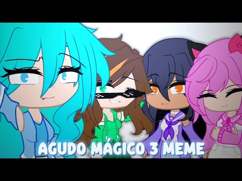 "Agudo Mágico 3 meme💗🎬"( Animation! )// Gacha trend // Aphmau💜