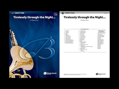 Tirelessly through the Night..., by William Owens – Score & Sound