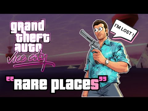 GTA Vice City: The places you RARELY or NEVER visited in VICE CITY