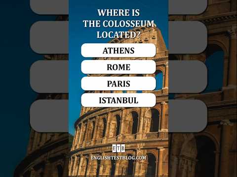 History Question: Where is the Colosseum located? #history