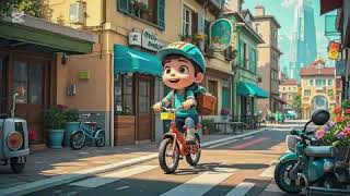 The Magic Bicycle Ride 🚲✨ | A Magical Adventure Song for Kids!