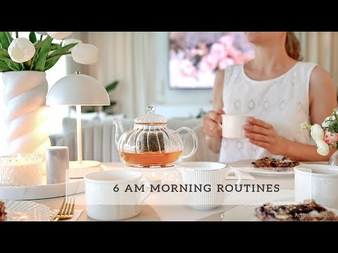 6AM Morning Routine | Slow Living Diaries | How I keep my house clean and neat