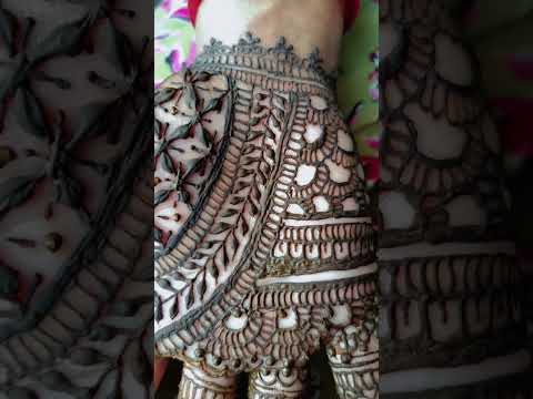 simple and easy  Mehandi design ..#shortvideo #beautifullmehandi #simplemehandi #shorts