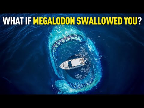 Could You Survive Being EATEN BY A MEGALODON? 🦈