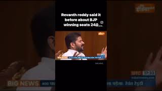 Telangana CM prediction gone right as BJP didn't get majority on its own. #viral #shorts #modi #news