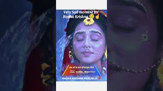 Death of Radha 😢☝️💕 || Radha Krishna Rasleela || Wait Till End || #shorts #krishna #radha