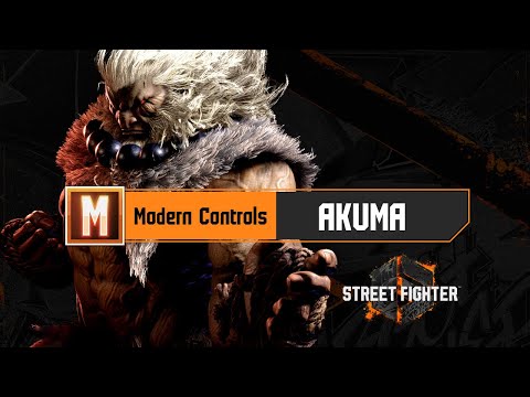 Street Fighter 6 - Modern Controls | Akuma