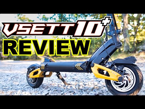 VSETT 10+ Review - 50mph FAST Electric Scooter!