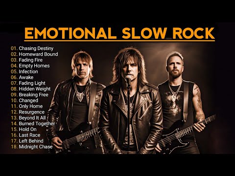 RELAXING SLOW ROCK BALLADS PLAYLIST - BEST EMOTIONAL SONGS OF ALL TIME