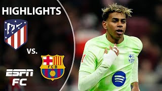 2 STOPPAGE-TIME GOALS ‼️ BIG COMEBACK 😱 Atletico Madrid vs. Barcelona | LALIGA Highlights | ESPN FC