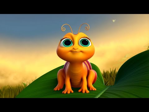 The Tiny Caterpillar | A Fun and Educational Kids Story About Growth and Transformation #kidssongs