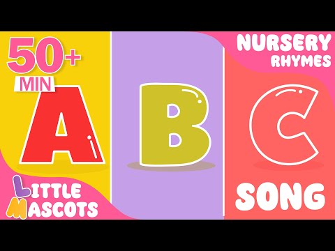 ✨ABC Song✨ | Learn Alphabets, numbers + more | Little Mascots Songs For Kids